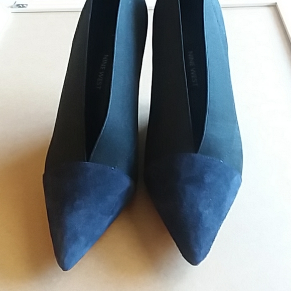 🔥SEXY DEAL🔥Nine West 2-tone suede pumps - Picture 2 of 8
